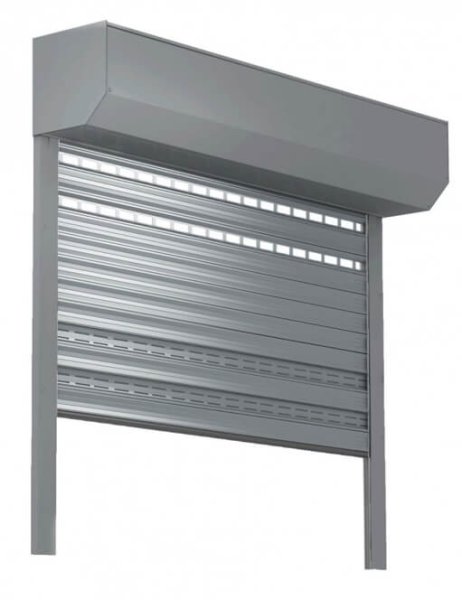 ALU Garagentor als Rolltor RT52